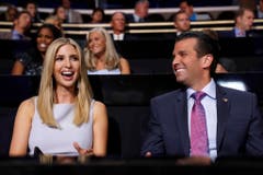 Ivanka Trump mit Bruder Donald im Juli 2016. (Bild: Keystone)