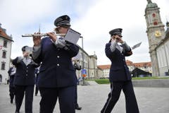 Impressionen vom Eidgenössischen Blasmusikfest St. Gallen (Bild: Ralph Ribi)