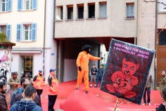 Demo der Linken. (Bild: Stefan Bogner)