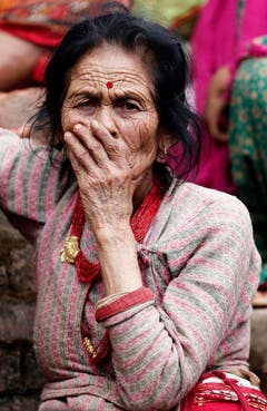 Earthquake aftermath in Nepal (Bild: Keystone)