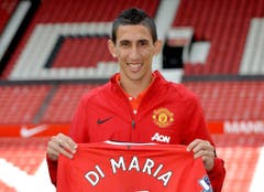 Platz 11: Angel di Maria. 2014 für 75 Millionen Euro von Real Madrid zu Manchester United. (Bild: Peter Powell / Keystone)