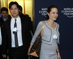 Seit 2005 sind sie ein Paar, seit 2014 verheiratet: Brad Pitt und Angelina Jolie. (Bild: Keystone)