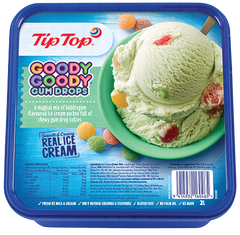 Neuseelands Kaugummiglace heisst Goody Goody Gum Drops. (Bild: tiptop.co.nz)