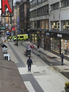 Sweden Truck Crash (Bild: Keystone)