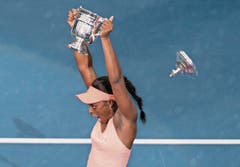 Losgelöst: US-Open-Siegerin Sloane Stephens (USA). (Bild: NICK DIDLICK (AP))