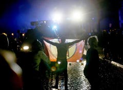Protest against G20 Summit in Hamburg (Bild: Keystone)