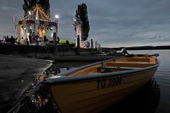 Die Sendung wurde direkt am Bodensee aufgezeichnet. (Bild: Reto Martin)