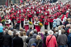 Die Musikgesellschaft Bleienbach (Bild: Urs Jaudas)