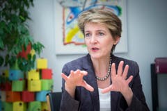 Simonetta Sommaruga. (Bild: Ralph Ribi)
