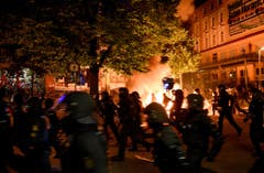 G20-Gipfel - Aktivisten (Bild: Keystone)