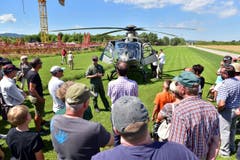Zahlreiche Besucher kamen ans Panzertreffen nach Bürglen. (Bild: Mario Testa)