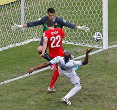 Der Wiler Fabian Schär kam zu seinem ersten WM-Einsatz. (Bild: Keystone)