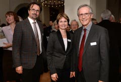 Politiker: David H. Bon, Brigitte Häberli, Claudius Graf-Schelling. (Bild: Nana do Carmo)