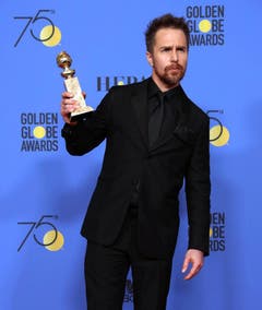 Sam Rockwell wurde als bester Nebendarsteller ausgezeichnet. (Bild: Keystone)