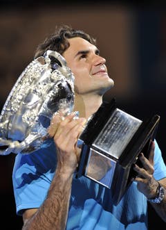 2010 Australian Open gegen Andy Murray (GBR) 6:3, 6:4, 7:6 (Bild: Franck Robichon / Keystone)