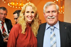Claudia Lässer und Hansjörg Walter . (Bild: Donato Caspari)