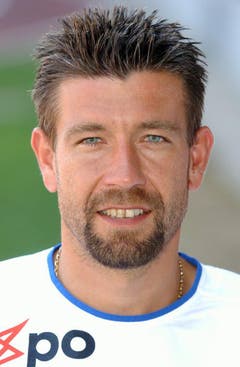 Urs Fischer im Sommer 2002 im Dress des FC Zürich. (Bild: Keystone)