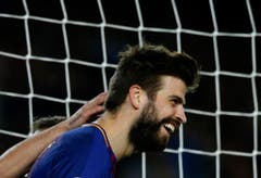 "Stellt Hebammen ein. Es werden ganz viele Menschen Liebe machen." Barcelona-Spieler Gerard Piqué jubelt im März nach dem 6:1 gegen Paris St-Germain im Rückspiel des Champions-League-Achtelfinals. (Bild: Keystone)