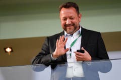 "Ich fürchte nicht um meinen Job." Stefan Hernandez, damals Präsident des FC St. Gallen, im November vor der Generalversammlung des Clubs. (Bild: Keystone)