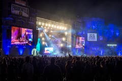 Bühnenshow von A$AP Rocky. (Bild: Reto Martin)