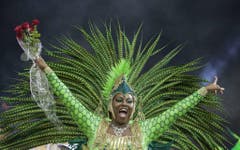 Carnival in Sao Paulo (Bild: Keystone)