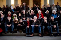 Blick in interessierte Publikumsgesichter. (Bild: Benjamin Manser)