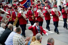 Impressionen vom Eidgenössischen Blasmusikfest St. Gallen (Bild: Ralph Ribi)