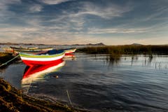 Am Titicacasee in Huatajata, Bolivien. (Bild: Cyrill Schlauri)