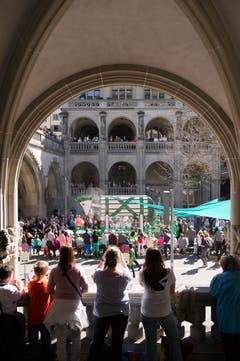 Das trojanische Pferd der St.Galler. (Bild: Urs Jaudas)