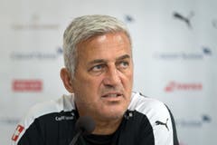 PK und Training Schweiz. Nationalmannschaft (Bild: Michel Canonica)