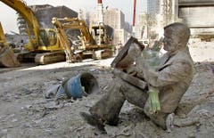 Bilder der Zerstörung im Herzen von Manhattan. (Bild: Keystone)