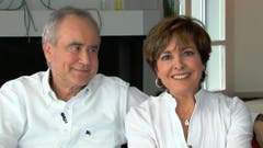 Ein Herz und eine Seele: Kurt Felix und seine Frau Paola. (Bild: Keystone)