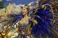 Carnival parade in Sao Paulo (Bild: Keystone)