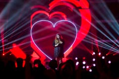 Im romantischen Dekor: Tiziana Gulino. (Bild: Keystone)