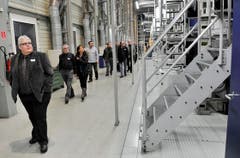 Andruck der neuen Thurgauer Zeitung im Druckzentrum der Tagblatt AG in Winkeln. (Bild: Reto Martin)