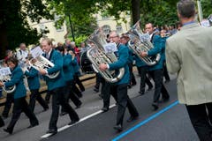 Impressionen vom Eidgenössischen Blasmusikfest St. Gallen (Bild: Ralph Ribi)