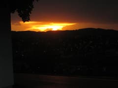 Nach dem Gewitter, aufgenommen in St.Gallen. (Bild: Moreno)
