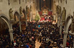 Rorschach - Gršsster Orthodoxer Gottesdienst in der Herz Jesu Kirche (Bild: Ralph Ribi)