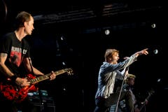 Die Düsseldorfer Band rockt das Sittertobel. (Bild: Luca Linder)