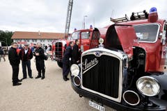 Romanshorn TG , 24.05.2014 / Jugendfeuerwehr Schweizermeisterschaft " Feuer und Wasser " mit Wettkämpen, Fahrzeugausstellung , Rega , Krankenwage und Rettungs - Shows in Romanshorn . (Bild: Donato Caspari)