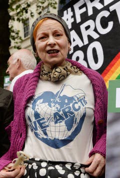 Westwood setzt sich für die Umwelt ein. (Bild: Keystone)