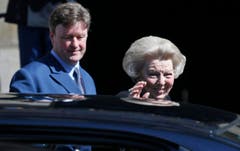 Königin Beatrix sagt Adieu. (Bild: Keystone)