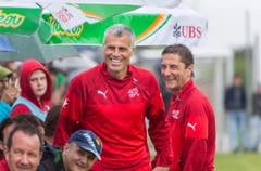 Andy Egli stand am Seitenrand. (Bild: Andrea Stalder)