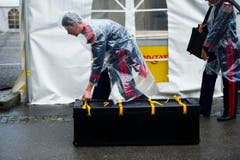 Auf zum Auftritt. (Bild: Michel Canonica)