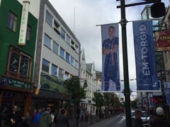 Die Einkaufsstrasse von Reykjavik. (Bild: Marion Loher)