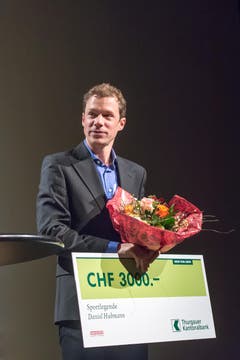 Orientierungsläufer Daniel Hubmann wurde als Sportlegende geehrt. (Bild: Michel Canonica)