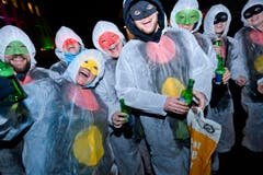 Frauenfeld TG , 15.01.2018 / Bechtelisnacht in der Innenstadt von Frauenfeld (Bild: Donato Caspari/Symbolbild)