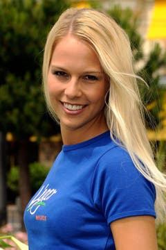 Auch dieses Foto wurde noch vor Linda Fähs Wahl zur Miss Schweiz aufgenommen. (Bild: Keystone)