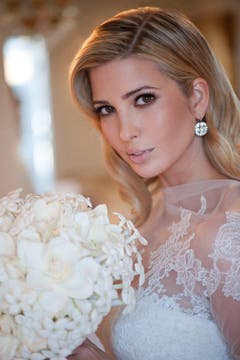 Ivanka Trump an ihrer Hochzeit am 25. Oktober 2009. (Bild: Keystone)