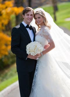 Am 25. Oktober 2009 hat Ivanka Trump Jared Kushner geheiratet. (Bild: Keystone)